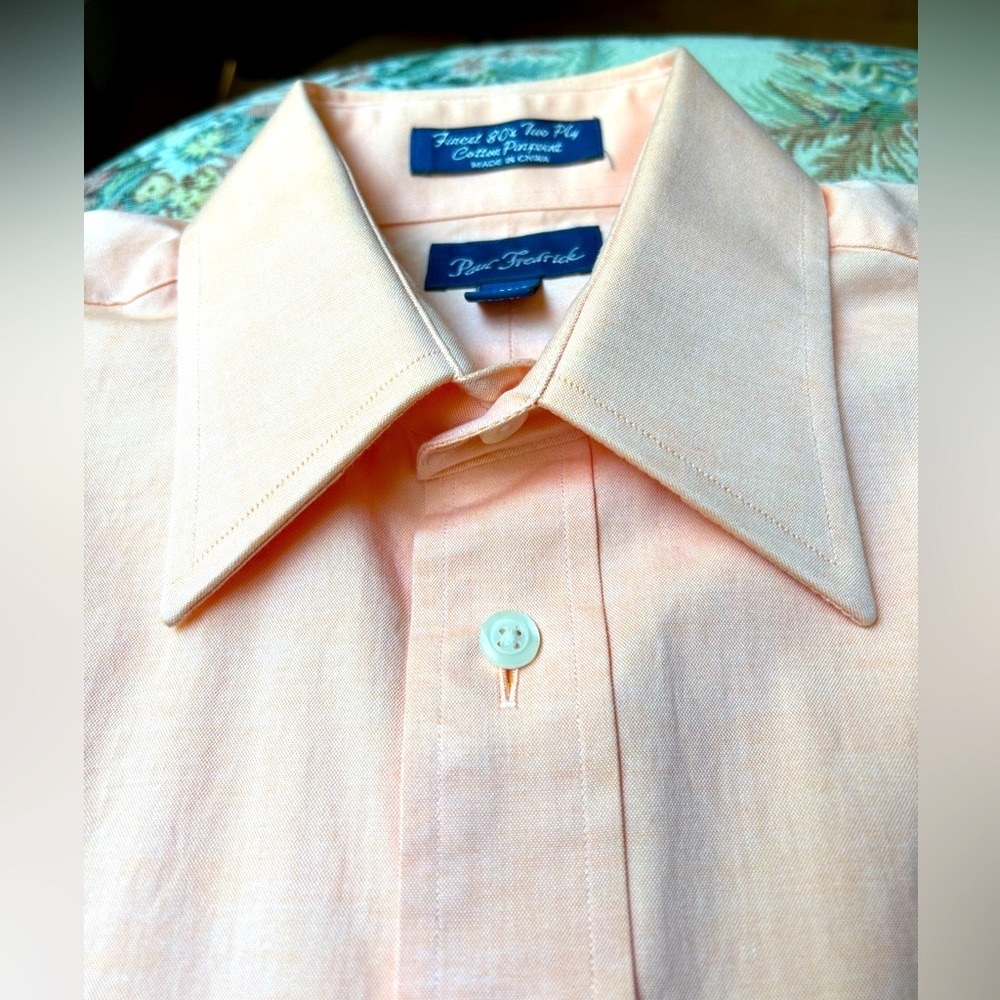 Paul Fredrick short sleeve 100% cotton shirt.